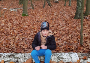Trzecie zdjęcie Janka z grupy Misiów