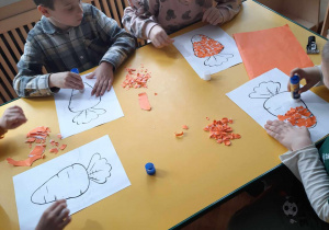 Dzień Marchewki w grupie Zajączków