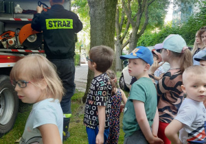 Wizyta Straży Pożarnej w przedszkolu