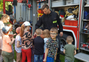 Wizyta Straży Pożarnej w przedszkolu