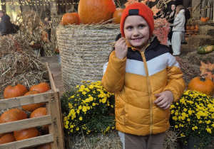 Pierwsze zdjęcie Szymona z grupy Zajączków
