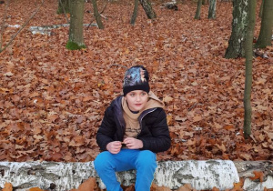 Trzecie zdjęcie Janka z grupy Misiów