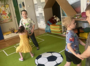 Urodziny Kuby z grupy "Zajączków"